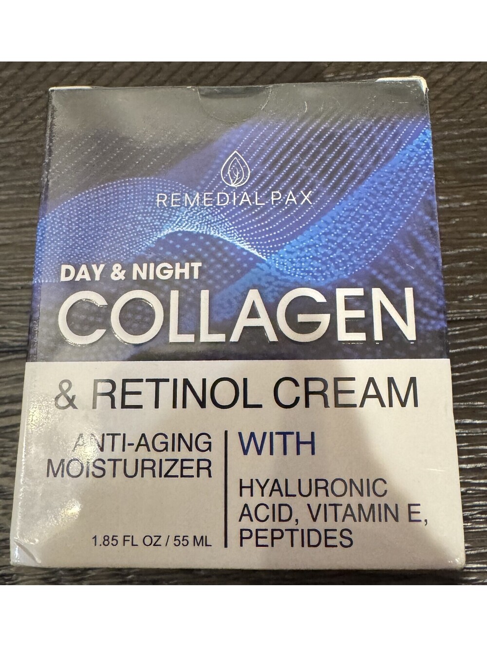 REMEDIAL PAX Day & Night Retinol Collagen Moisturizer Face Cream 1.85oz 3/28